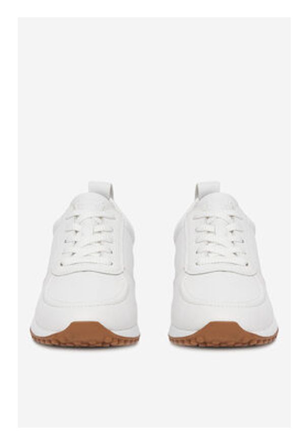 Remonte Sneakersy D3107-80 Biały. Kolor: biały. Materiał: skóra