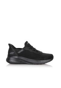skechers - Buty treningowe męskie Skechers 118300BBK. Zapięcie: bez zapięcia. Kolor: czarny. Materiał: syntetyk, tkanina, materiał. Szerokość cholewki: normalna