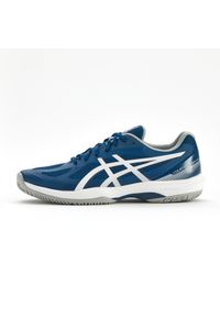 Asics - Chaussures pour Sport d'intérieur Homme, Gel Court Hunter 4 Bleu. Materiał: mesh, materiał