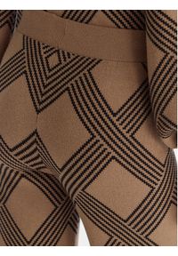 only - ONLY Spodnie dzianinowe Anny 15327634 Beżowy Loose Fit. Kolor: beżowy. Materiał: wiskoza, syntetyk #6