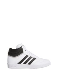 Adidas - Buty Hoops 4.0 Mid. Kolor: czarny, szary, biały, wielokolorowy. Sport: koszykówka #1
