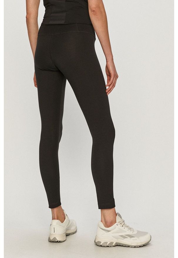Reebok - Legginsy. Kolor: czarny