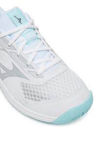 Mizuno Buty halowe Cyclone Speed 5 V1GC2580 Biały. Kolor: biały. Materiał: materiał #6