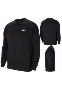Bluza do piłki nożnej męska Nike Park 20 Fleece Crew. Kolor: czarny