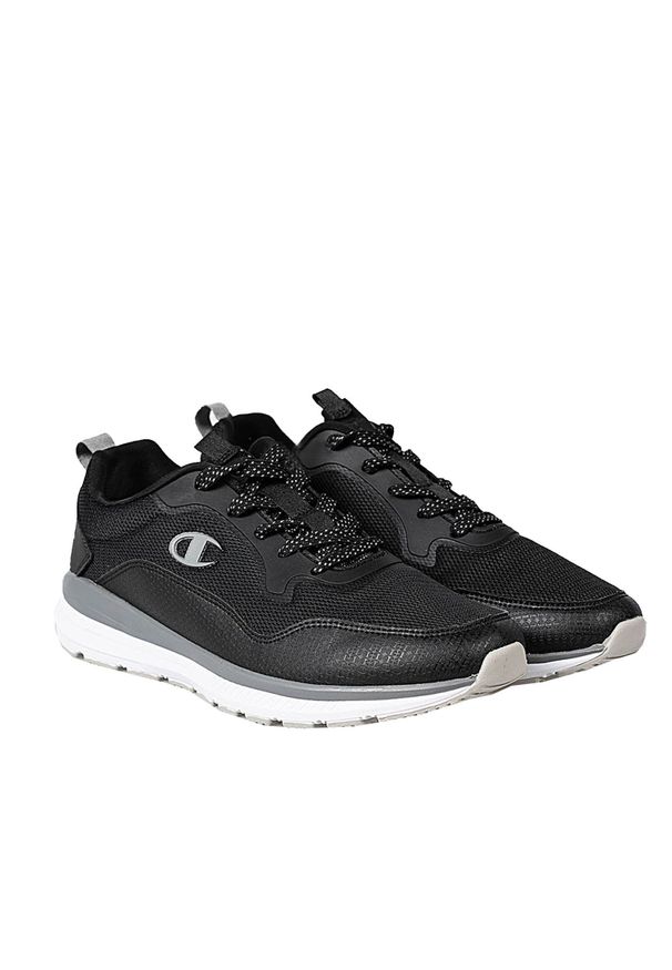 Champion Gym Sneakersy "X Rounder" | S21871 | X Rounder | Mężczyzna | Czarny. Nosek buta: okrągły. Kolor: czarny. Materiał: materiał, syntetyk