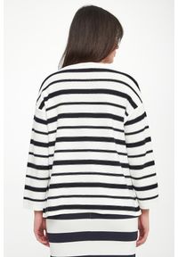 Sweter damski w paski Locusta MM. Wzór: paski #3