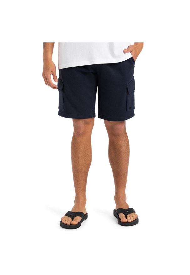 Quiksilver - dla Mężczyzn CARGO Czarny. Kolor: niebieski. Materiał: materiał, poliester, bawełna. Długość: krótkie. Sezon: lato