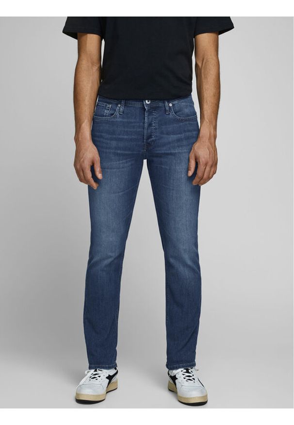 Jack & Jones Jeansy Glenn 12152347 Niebieski Slim Fit. Kolor: niebieski