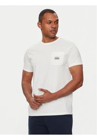 Petrol Industries T-Shirt M-1040-TSR639 Biały Regular Fit. Kolor: biały. Materiał: bawełna