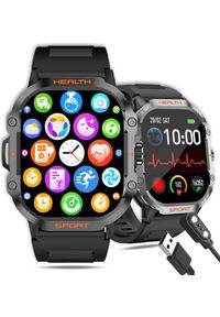 Smartwatch Wenom Smartwatch Zegarek Damski Męski Sportowy smart watch w Języku Polskim. Rodzaj zegarka: smartwatch. Styl: sportowy