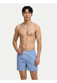Jack & Jones Szorty kąpielowe Maui Breeze 12291425 Niebieski Regular Fit. Kolor: niebieski. Materiał: syntetyk #5