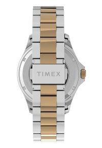 Timex zegarek TW2U83500 Navi XL Automatic męski kolor srebrny. Kolor: srebrny. Materiał: materiał #2