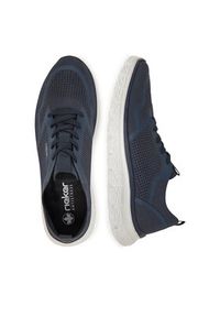 Rieker Sneakersy B6600-14 Granatowy. Kolor: niebieski. Materiał: materiał #4