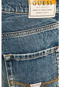 Guess Jeans - Jeansy. Kolor: niebieski. Materiał: bawełna, materiał, denim, jeans, poliester #2