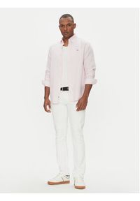 Tommy Jeans Koszula DM0DM20875 Różowy Regular Fit. Kolor: różowy. Materiał: bawełna, len #4