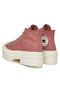 Converse Trampki Chuck Taylor All Star Lugged Heel Platform A10618C Różowy. Kolor: różowy. Materiał: materiał. Obcas: na platformie #3