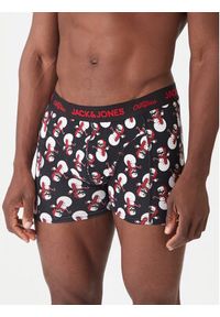 Jack & Jones Komplet bokserki i skarpety Snow Skulls Giftbox 12285138 Czarny. Kolor: czarny. Materiał: bawełna #5