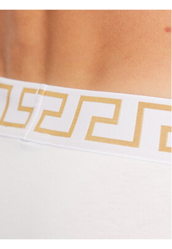 VERSACE - Versace Komplet 3 par slipów AU10327 1A10011 Kolorowy. Materiał: bawełna. Wzór: kolorowy