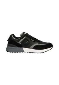 Just Cavalli - JUST CAVALLI Czarne sneakersy Fondo Action Basic, Rozmiar 40. Kolor: czarny