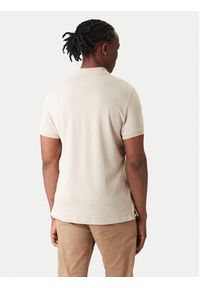 Tommy Jeans Polo DM0DM20676 Beżowy Slim Fit. Typ kołnierza: polo. Kolor: beżowy. Materiał: bawełna #4