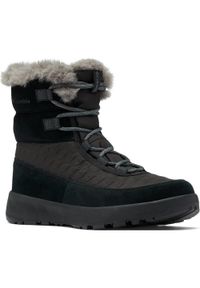 columbia - Buty Śniegowce Damskie Columbia Slopeside Peak Luxe Waterproof. Kolor: czarny. Sezon: zima. Styl: sportowy