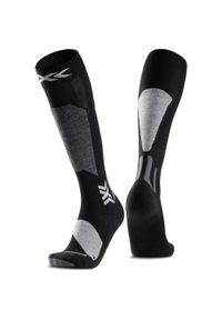 X-Socks - Skarpety narciarskie męskie Ski Discover Otc. Kolor: wielokolorowy, czarny, szary. Sport: narciarstwo