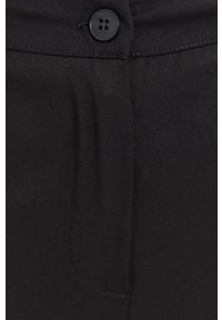Silvian Heach Spodnie damskie kolor czarny szerokie high waist. Okazja: na co dzień. Stan: podwyższony. Kolor: czarny. Materiał: tkanina. Styl: casual #2