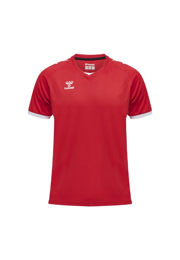 Koszulka Hummel hmlhmlCORE volley. Kolor: czerwony, wielokolorowy, różowy. Sezon: lato. Sport: piłka nożna