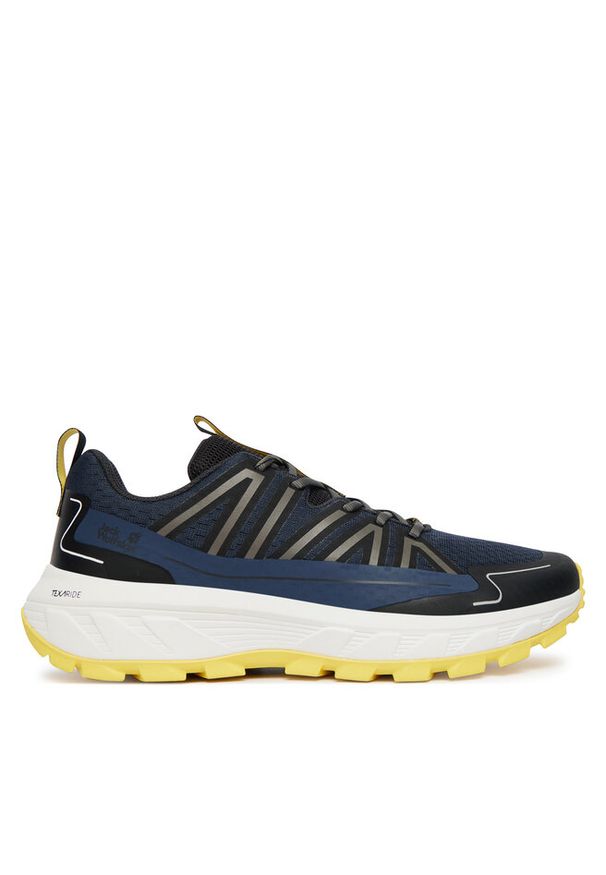 Trekkingi Jack Wolfskin. Kolor: niebieski. Sport: turystyka piesza