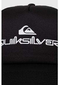 Quiksilver czapka z daszkiem kolor czarny wzorzysta. Kolor: czarny #4