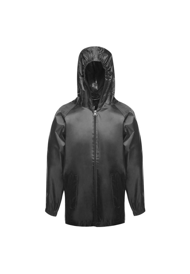 Regatta - Kurtka Wodoodporna Dziecięca. Kolor: czarny. Styl: sportowy. Sport: turystyka piesza