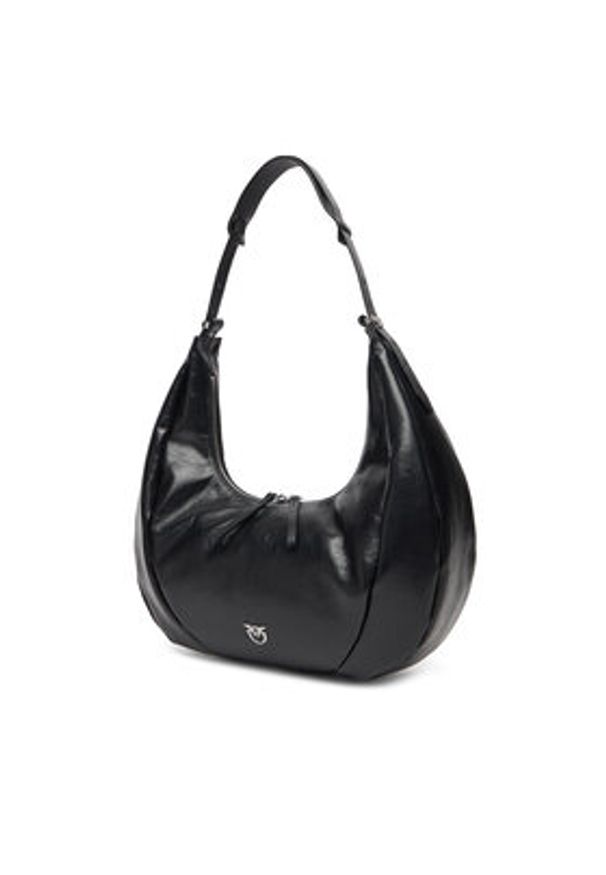 Pinko - PINKO Torebka Slouchy Hobo Big PE 25 PLTT 104295 A29J Czarny. Kolor: czarny. Materiał: skórzane