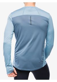 Bluza biegowa męska Inov-8 Performance Long Sleeve. Kolor: niebieski. Długość rękawa: długi rękaw