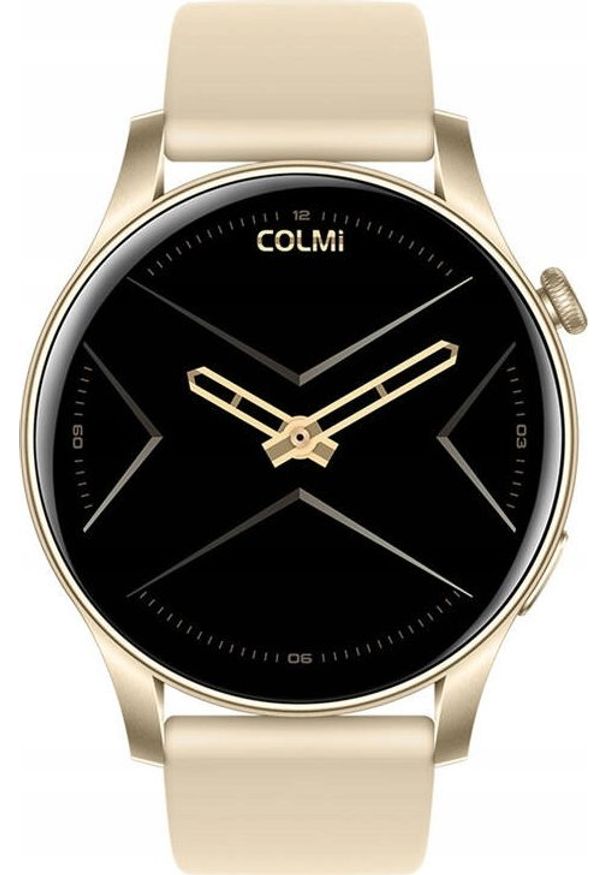 ML Smartwatch Colmi V73 (złoty). Rodzaj zegarka: smartwatch. Kolor: złoty