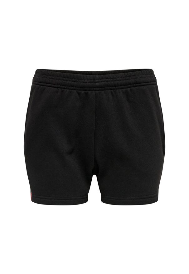 Szorty damskie Hummel Red Basic. Kolor: czarny. Materiał: materiał. Sport: fitness