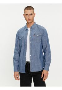 Levi's® Koszula jeansowa Barstow Western 85744-0067 Niebieski Standard Fit. Kolor: niebieski. Materiał: bawełna