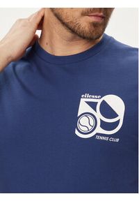 Ellesse T-Shirt Sport Club SHV20273 Granatowy Regular Fit. Kolor: niebieski. Materiał: bawełna. Styl: sportowy #2