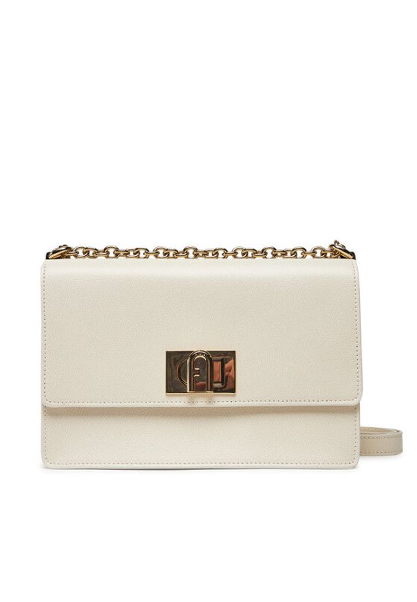 Furla Torebka 1927 BAFIACO ARE000 PNN00 Beżowy. Kolor: beżowy. Materiał: skórzane