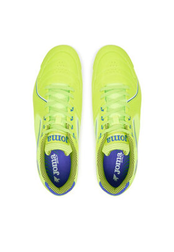 Joma Buty do piłki nożnej Dribling 2511 DRIS2511IN Zielony. Kolor: zielony. Materiał: skóra