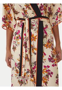 SIMONA CORSELLINI - Simona Corsellini Sukienka letnia P26CPAB01901 Écru. Materiał: wiskoza. Sezon: lato #2