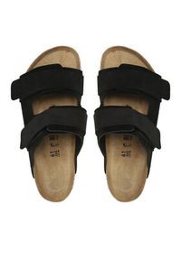 Birkenstock Klapki Uji 1024810 Czarny. Kolor: czarny. Materiał: skóra, nubuk #5