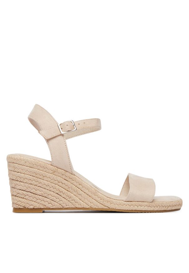 Espadryle Tamaris. Kolor: beżowy