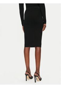 Pinko - PINKO Spódnica ołówkowa Costina 104021 A15S Czarny Slim Fit. Kolor: czarny. Materiał: syntetyk #4