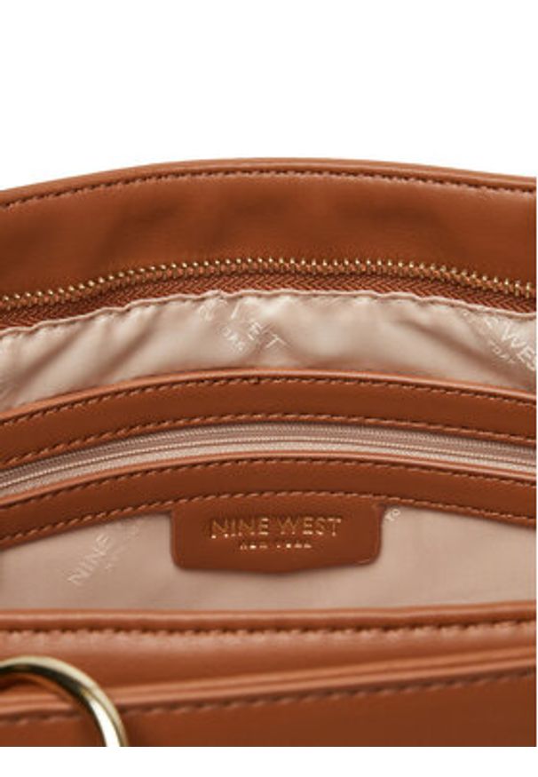 Nine West Torebka CEO-GIANNA-H242051 Brązowy. Kolor: brązowy