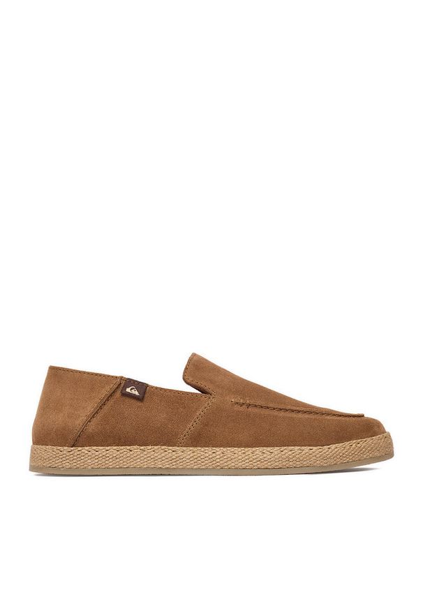 Espadryle Quiksilver. Kolor: brązowy