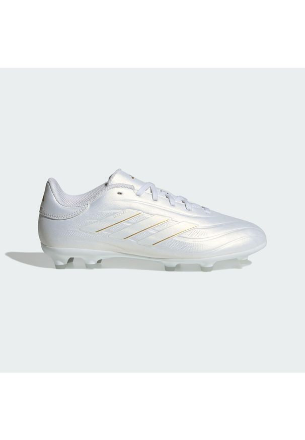 Adidas - Buty Copa Pure 2 League FG Kids. Kolor: żółty, wielokolorowy, biały. Materiał: materiał