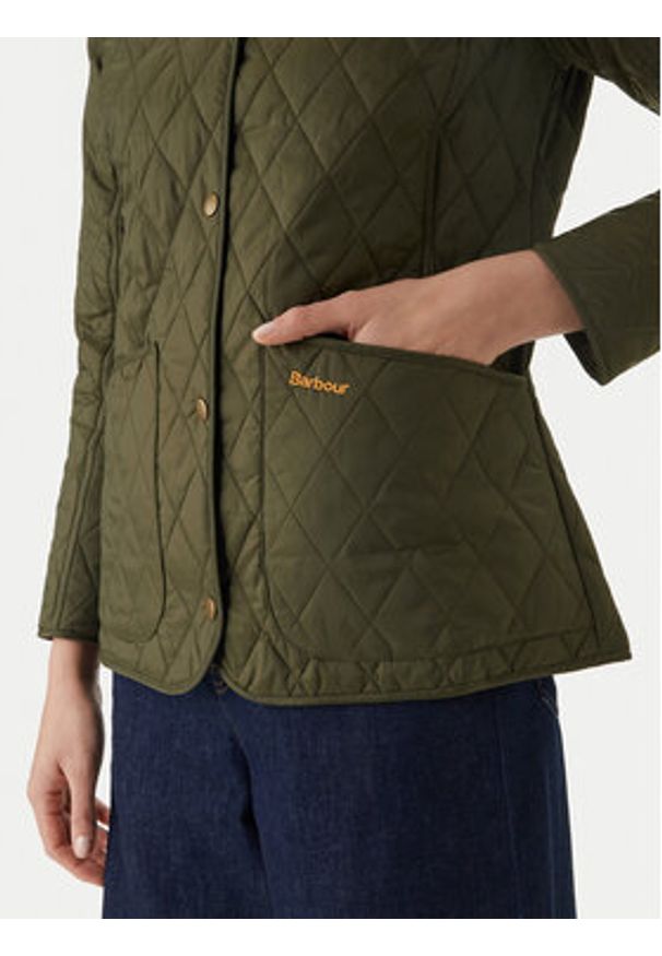 Barbour Kurtka przejściowa Annandale LQU0475OL91 Zielony Regular Fit. Kolor: zielony. Materiał: syntetyk