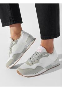 Pepe Jeans Sneakersy London W Troy PLS31466 Biały. Kolor: biały. Materiał: materiał #3