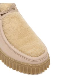 Clarks Trzewiki Torhill Moss 26182914 Beżowy. Kolor: beżowy. Materiał: zamsz, skóra #7