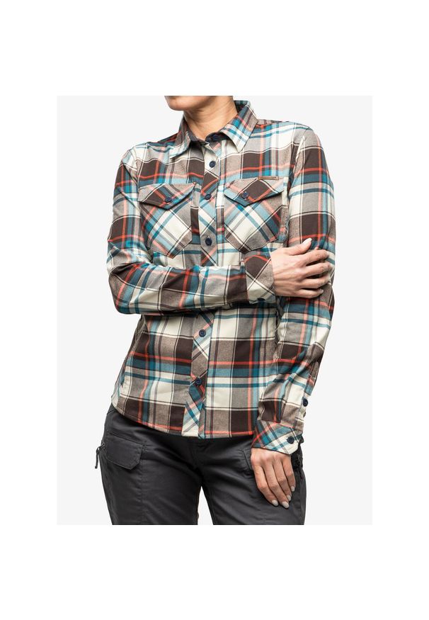 Koszula turystyczna damska Helikon-Tex Marigold Woman's Shirt. Okazja: na co dzień. Kolor: beżowy. Styl: casual